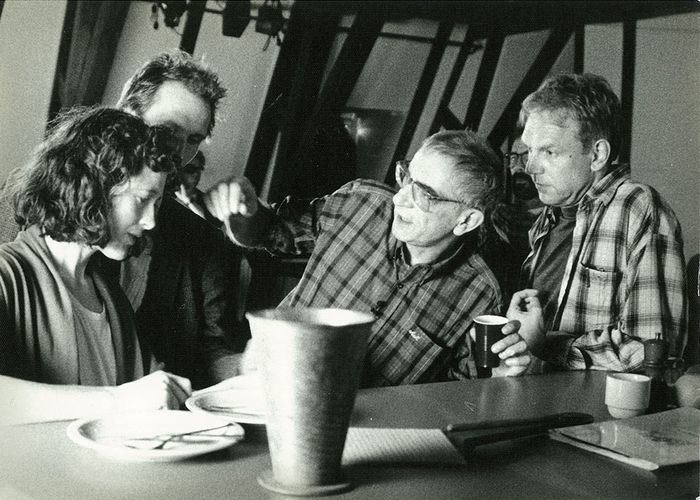 Six Actors in Search of a Director, with Krzysztof Kieslowski and Lief Magnusson. © Carl Finkbeiner